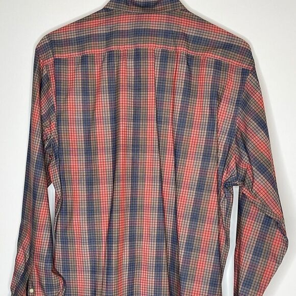 Medium Thomas Dean Salmon-Blue-Green LS - Picture 2 of 4